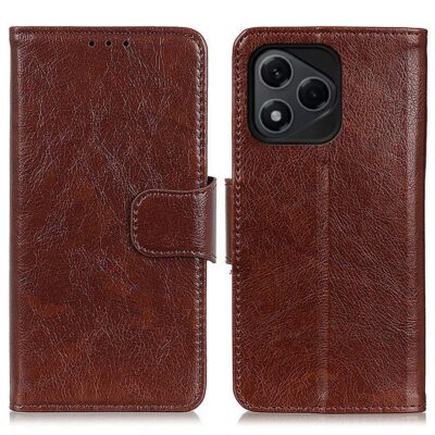 Honor 400 Lite 5G Suojakotelo Ruskea Nahka