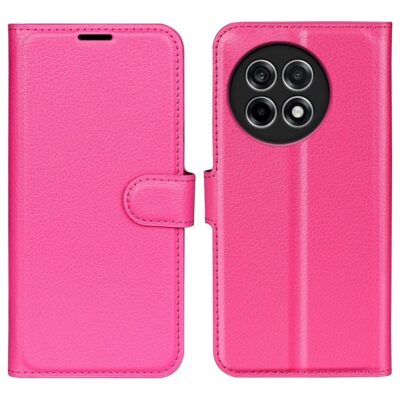 OnePlus 13R Lompakkokotelo PU-Nahka Pinkki