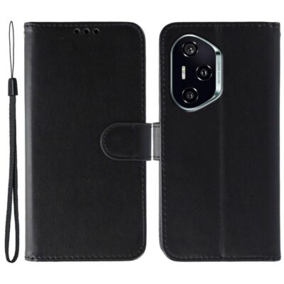 Honor 400 5G Lompakko Suojakotelo Musta