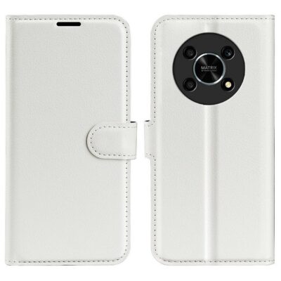 Honor Magic4 Lite 5G Lompakko Suojakotelo Valkoinen