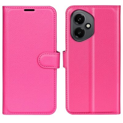 Honor 400 5G Suojakotelo PU-Nahka Pinkki