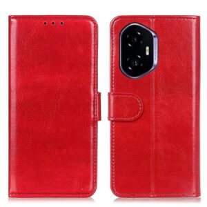 Honor 400 5G Suojakotelo Punainen Lompakko
