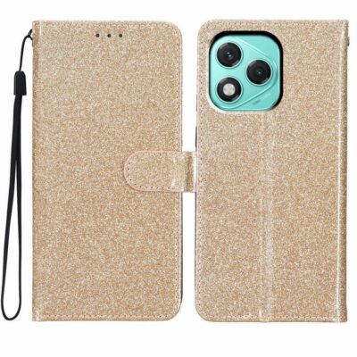 Honor 400 Lite 5G Suojakotelo Glitter Kulta