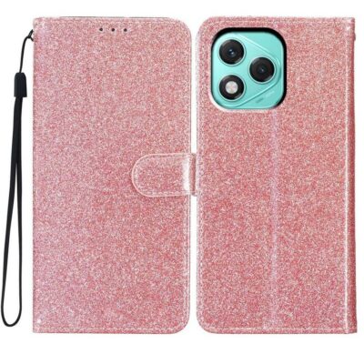 Honor 400 Lite 5G Suojakotelo Glitter Ruusukulta