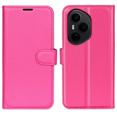 Honor 400 Pro 5G Suojakotelo PU-Nahka Pinkki