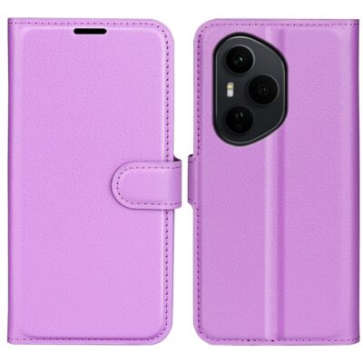 Honor 400 Pro 5G Suojakotelo PU-Nahka Violetti