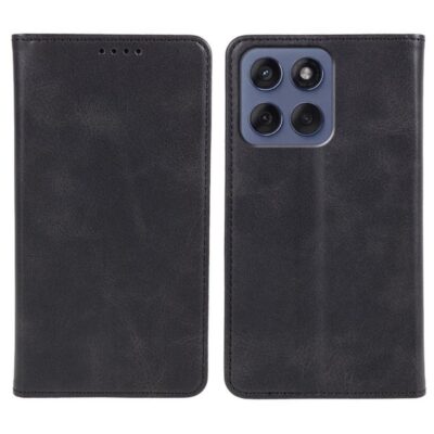 Motorola Edge 60 5G Kannellinen Kotelo Musta