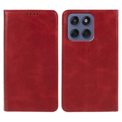 Motorola Edge 60 5G Kannellinen Kotelo Punainen