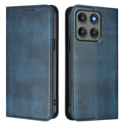 Motorola Edge 60 Pro 5G RFID Suojattu Kotelo Sininen