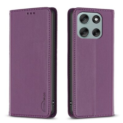 Motorola G56 5G Suojakotelo Binfen Tummanvioletti