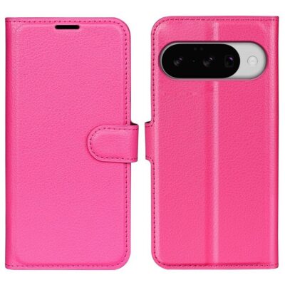 Google Pixel 10 / 10 Pro Kotelo PU-Nahka Pinkki