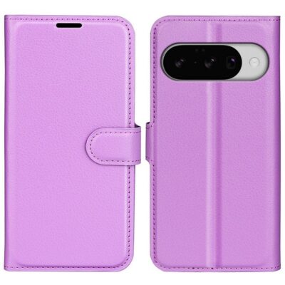 Google Pixel 10 / 10 Pro Kotelo PU-Nahka Violetti