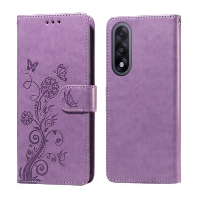 OnePlus Nord 5 5G Suojakotelo Kukka Violetti