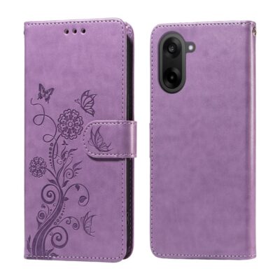 OnePlus Nord CE5 5G Suojakotelo Kukka Violetti