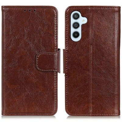 Samsung Galaxy A17 Suojakotelo Ruskea Nahka