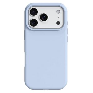 Apple iPhone 17 Pro Silikoni Suojakuori MagSafe-Tuella Vaaleansininen