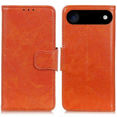 Apple iPhone Air Kotelo Oranssi Nahka