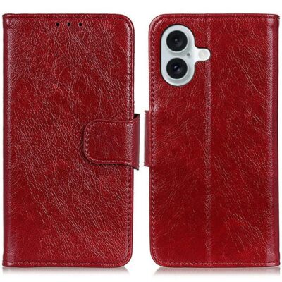 Apple iPhone 17 Nahkakotelo Punainen