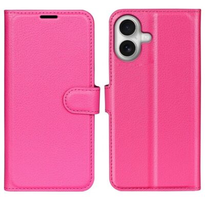 Apple iPhone 17 Suojakotelo PU-Nahka Pinkki