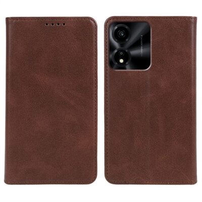 Honor X5c Plus Kannellinen Suojakotelo Tummanruskea