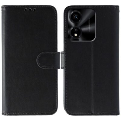 Honor X5c Plus Lompakko Suojakotelo Musta