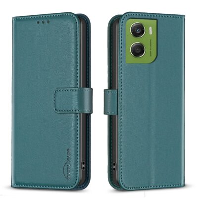 Motorola G06 Lompakkokotelo Binfen Vihreä