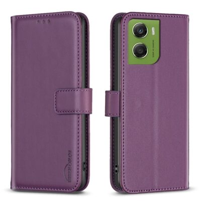 Motorola G06 Lompakkokotelo Binfen Tummanvioletti