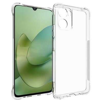 Motorola G06 Suojakuori TPU-Muovi Läpinäkyvä