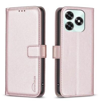 Honor X5c Plus Lompakkokotelo Binfen Ruusukulta