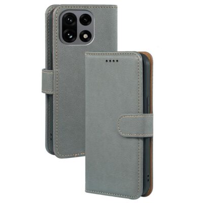 OnePlus 15 RFID Suojattu Lompakkokotelo Harmaa