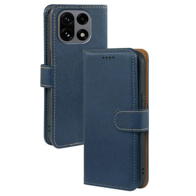 OnePlus 15 RFID Suojattu Lompakkokotelo Sininen