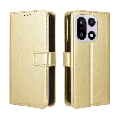 OnePlus 15 Suojakotelo PU-Nahka Kulta