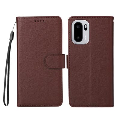 OnePlus 15R RFID Suojattu Lompakkokotelo Ruskea