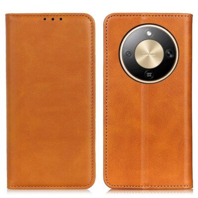 Honor Magic8 Lite 5G Kannellinen Kotelo Ruskea