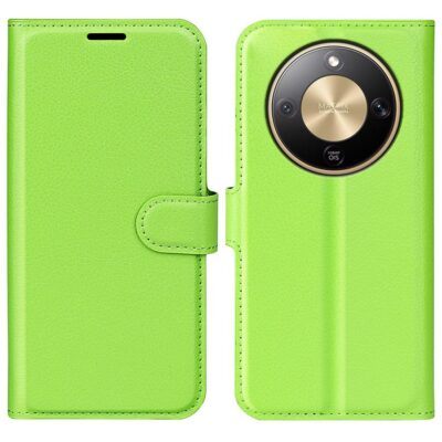 Honor Magic8 Lite 5G Kotelo PU-Nahka Vihreä