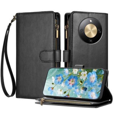 Honor Magic8 Lite 5G Lompakko Musta