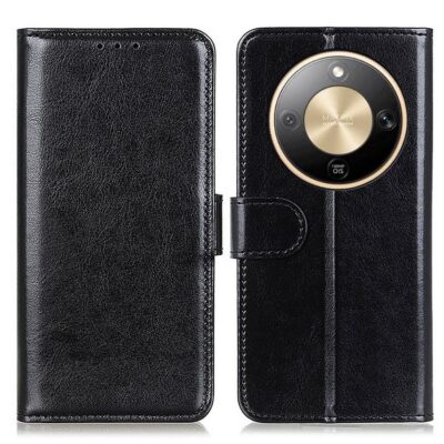 Honor Magic8 Lite 5G Lompakko Suojakotelo Musta