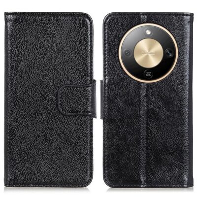 Honor Magic8 Lite 5G Nahkakotelo Musta