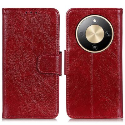 Honor Magic8 Lite 5G Nahkakotelo Punainen