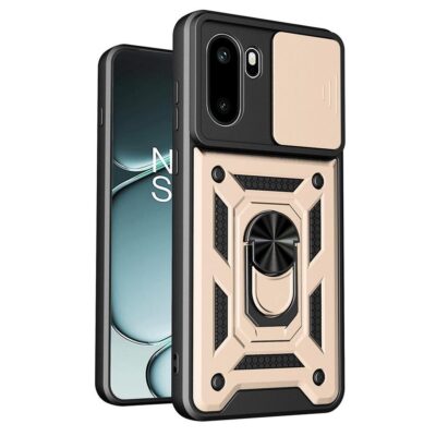 OnePlus 15R Sormus Suojakuori Kamerasuojalla Kulta