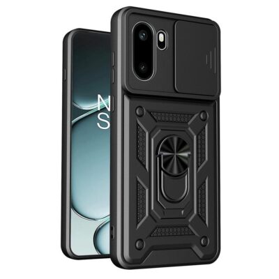 OnePlus 15R Sormus Suojakuori Kamerasuojalla Musta
