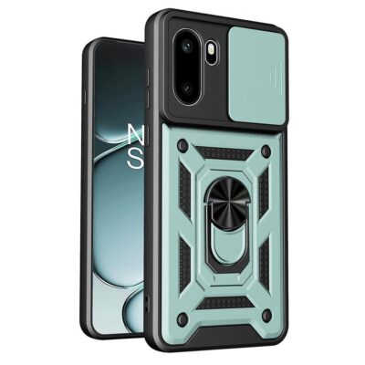 OnePlus 15R Sormus Suojakuori Kamerasuojalla Vihreä