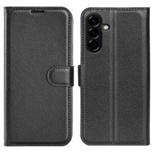 Samsung Galaxy A57 5G Kotelo PU-Nahka Musta