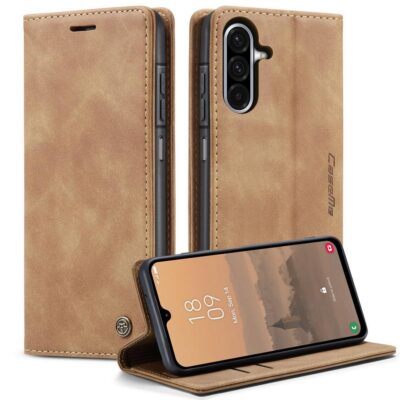 Samsung Galaxy A57 5G Suojakotelo Caseme Ruskea