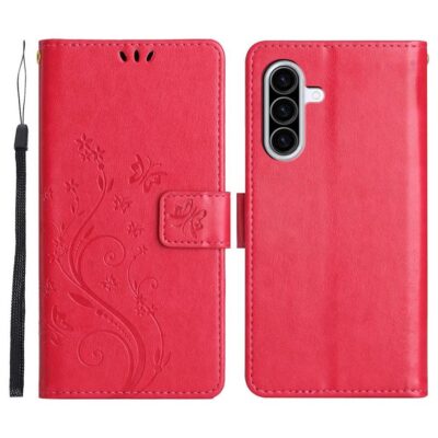 Samsung Galaxy A57 5G Suojakotelo Kukka Pinkki