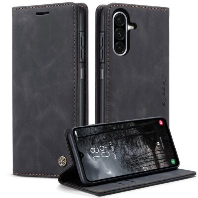 Samsung Galaxy A37 5G Suojakotelo Caseme Tummanharmaa