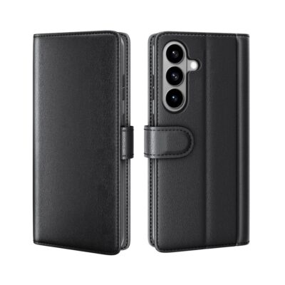 Samsung Galaxy S26 5G Kotelo Musta Nahka