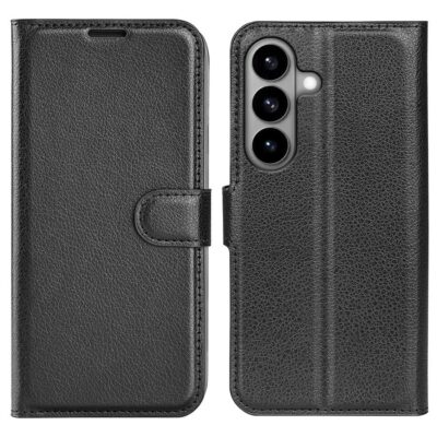 Samsung Galaxy S26 5G Kotelo PU-Nahka Musta