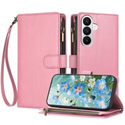 Samsung Galaxy S26 5G Lompakko Vaaleanpunainen