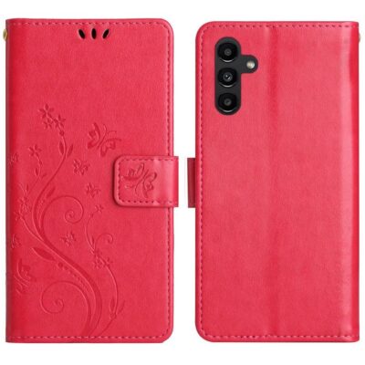 Samsung Galaxy S26 5G Suojakotelo Kukka Pinkki